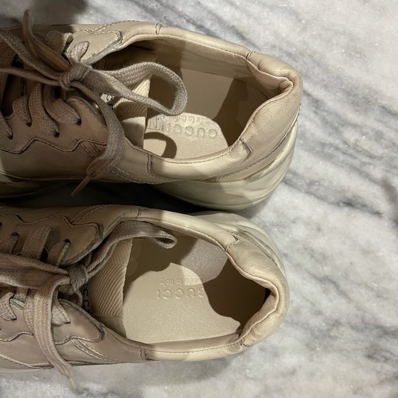 Gucci Rhyton Leather Sneaker Size 36 - Picture 2 of 4